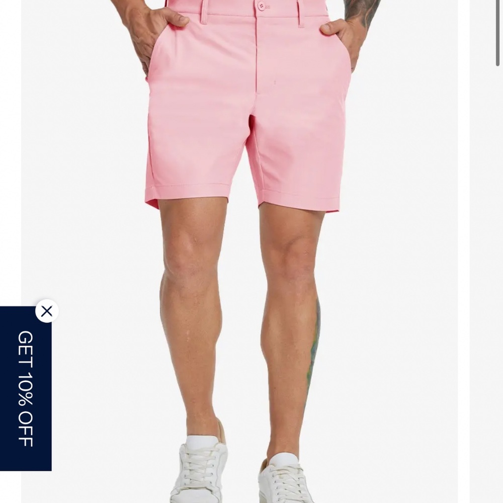 MAELREG  Golf Shorts 4-way Stretch Performance Solid Shorts